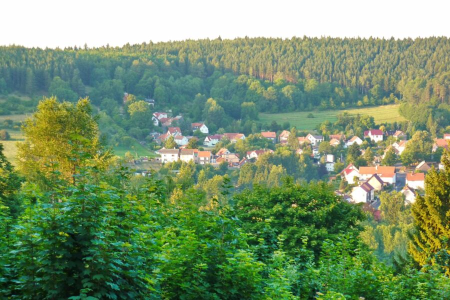 Aussicht in der Nähe des Campingplatzes